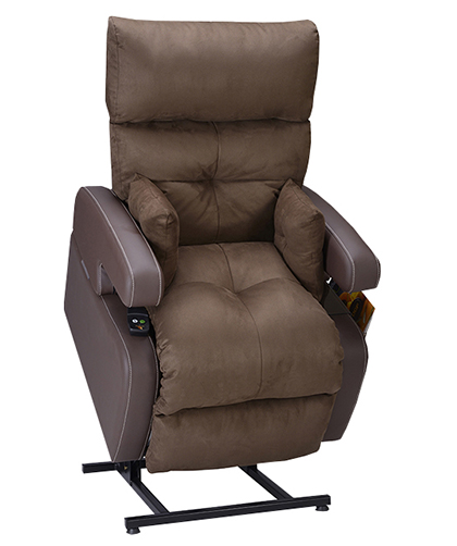 Aged Care Recliner Cocoon Lift Chair Single Power Generation 2, raised up